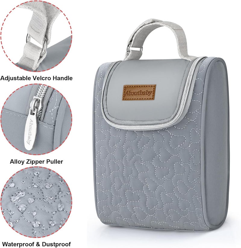 accmor Breastmilk Cooler Bag, Insulated Baby Bottle Cooler Tote Bags for Nursing Mom Daycare, Portable Breast Milk Cooler Bag for Travel - Image 4